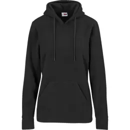 Ladies Dawson Polar Fleece Hooded Sweater Black